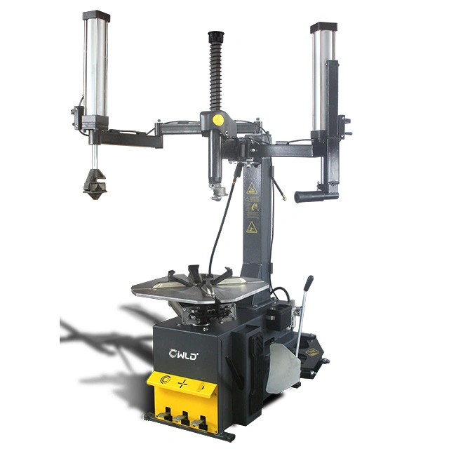 Wld-309S Garage Equipment Tire Shop Equipment Automatic Electric/Pneumatic Wheel Clamp Tire Changer with Tilting Back Post with Assist Arm