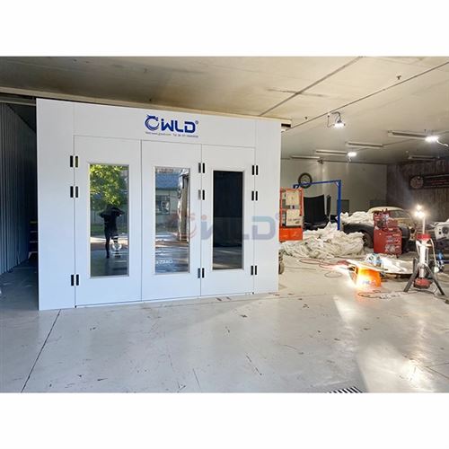 Cabina de pulverización de tiro descendente estándar de Australia sin sótano ...