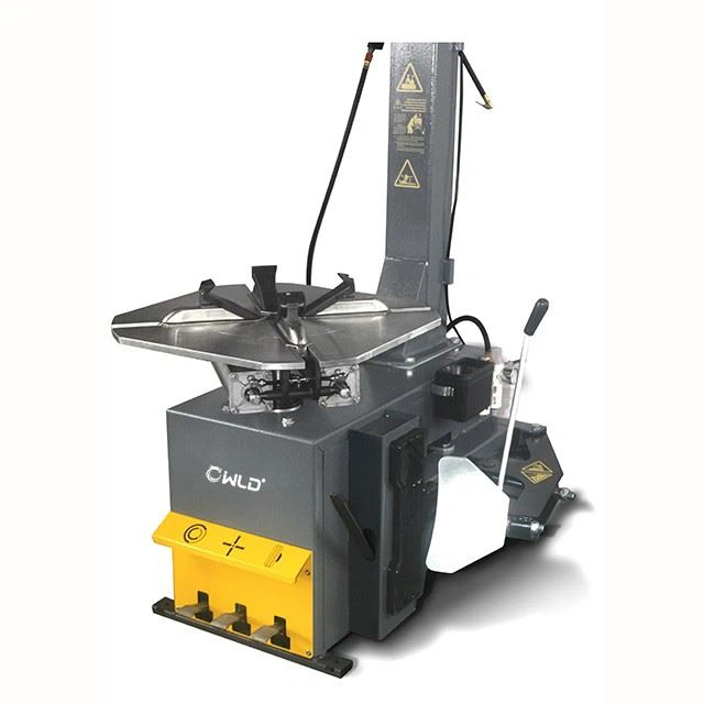 Wld-309S Garage Equipment Tire Shop Equipment Automatic Electric/Pneumatic Wheel Clamp Tire Changer With Tilting Back Post With Assist Arm